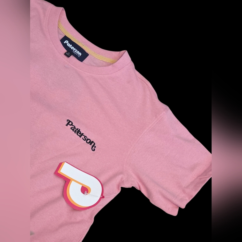 New Paterson back print tee top women Small - Picture 2 of 2